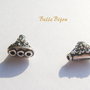 Distantier din argint INDIA 5x9x9.5 mm