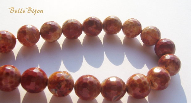 Agate fatetate caramizii 13-14 mm