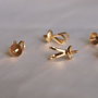 Agatatoare pandantiv, 5x9mm, gold filled 14K (1)