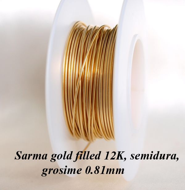 Sarma gold filled 12k, 0.81mm (0.5)