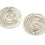 Conector, finisaj argintiu antichizat, 40x37,5 mm (cod 6-138)