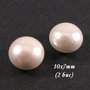 4142 - (2 buc) Perle tip Mallorca cabochon 10x7mm