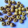 LML805 - margele lemn galbene 8 mm
