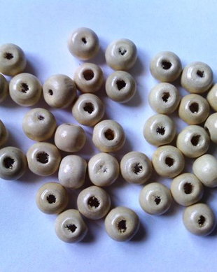 LML807 - margele lemn natur 8 mm