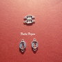 Link din argint rodiat Gucci 1x5x11 mm