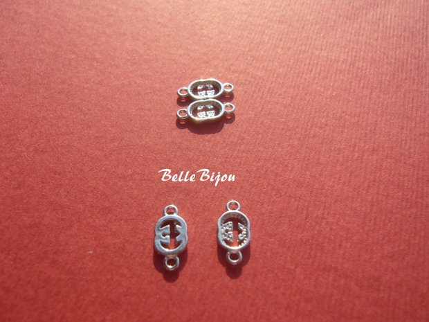 Link din argint rodiat Gucci 1x5x11 mm