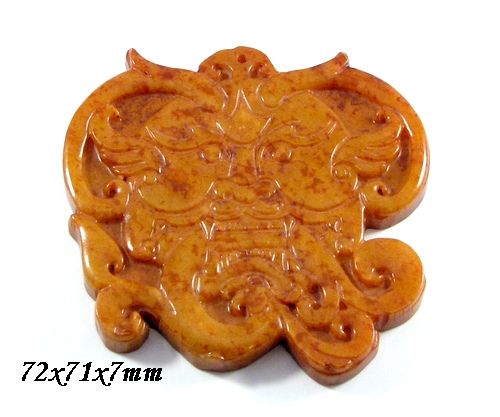 4153 - Pandantiv jad sculptat dragon imperial