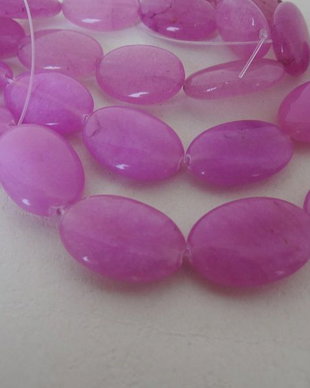 Agate roz ovale