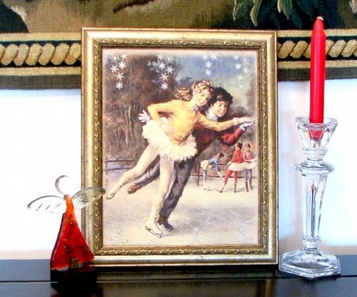 D0132 # Zburand pe gheata - tablou
