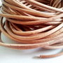1m snur piele naturala 3mm (ELGE 01)