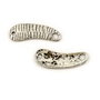 Conector, finisaj argintiu antichizat, 29x10 mm (cod 6-159)