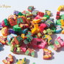 (10 buc) Mix fluturasi fimo aprox 4-4.5x7-9x9-10 mm
