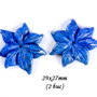 4169 - SET flori sculptate lapis lazuli