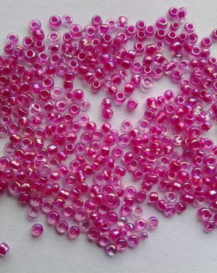 LMN225 - (50g) margele nisip 2 mm fucsia