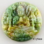 4199 - Pandantiv agata indiana Kwan Yin