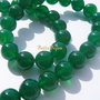 Agate NATURALE verzi aprox 10.5 mm
