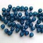 LMS441 - margele sticla albastru inchis 4mm
