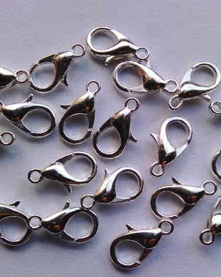 LI9 - incuietoare argintie 6x11 mm