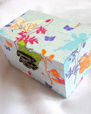 cutie lemn decorata 22666