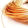 1m snur piele pearlized goldenrod 1,5mm (PAD2 0010)