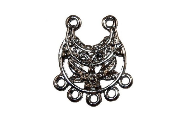 Candelabru, negru, 20x23 mm