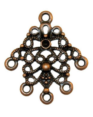 Candelabru, cupru, 27x30 mm