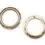 Conector, finisaj argintiu antichizat, 27 mm (cod 6-172)