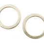 Conector, finisaj argintiu antichizat, 29,5 mm (cod 6-173)