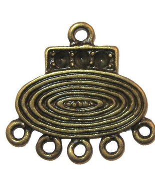 Candelabru, bronz, 20x19 mm