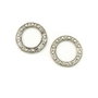 Conector, finisaj argintiu antichizat, 14 mm (cod 6-181)