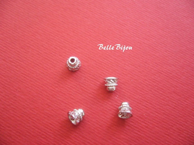 Conuri ornamentale din argint 925 aprox 5x5.5 mm