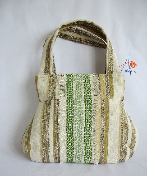 Etno green bag