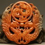 4265 - Amuleta jad dragon phoenix