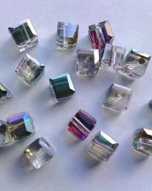LMS507 - margele cristal cubice