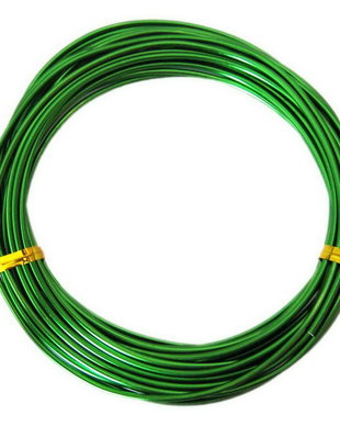 Sarma din aluminiu, 2 mm, verde