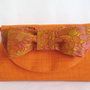 Orange bow