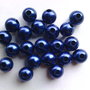 LMA700 - margele acrilice albastru inchis 7 mm