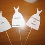 Props/Decoratiuni petreceri/nunta/botez/candy bar/mustati/ochelari/Semne  pentru mire si mireasa