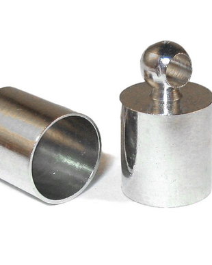 Terminatii sirag, 6x9.5 mm, platina