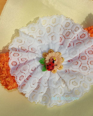 Bentita tutu orange cu mamaruta