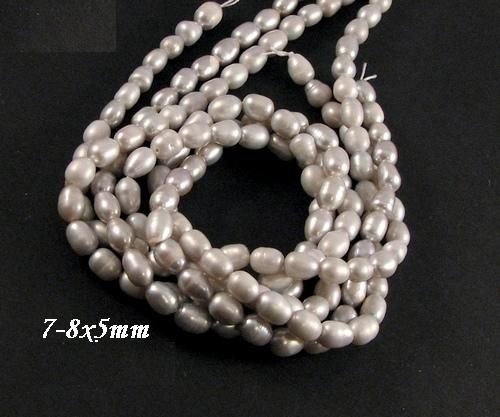 4253 - (45-46b) Sirag perle de cultura 7-8x5mm