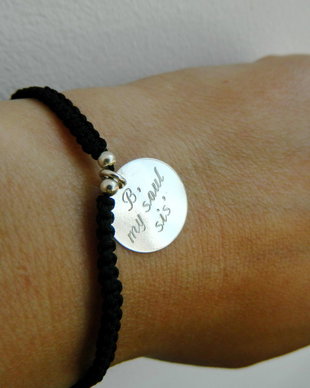 Bratara personalizata - banut/charm My soul