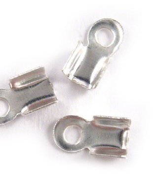 Terminatii sirag, metalice, argintii, 3x6 mm
