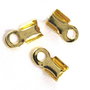 Terminatii sirag, metalice, aurii, 3x6 mm