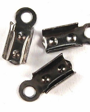 Terminatii sirag, negre, 10x4 mm