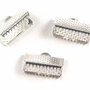 Capat sirag, argintiu, 13x7 mm
