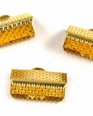 Capat sirag, auriu, 13x7 mm