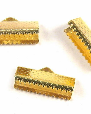 Capat sirag, auriu, 16x6 mm