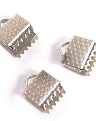 Capat sirag, platina, 8x6 mm