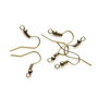 Tortite cercei bronz hook cu bila si arc 19mm  BZLAK-T 005
